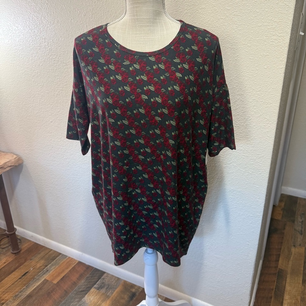 🤠 3/$20 LuLaRoe - Irma - Floral Patterned Women's Top - Size XXS - NWT